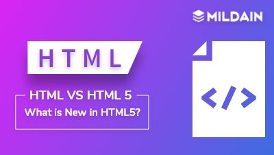 Html Vs Html5 What Is New In Html5